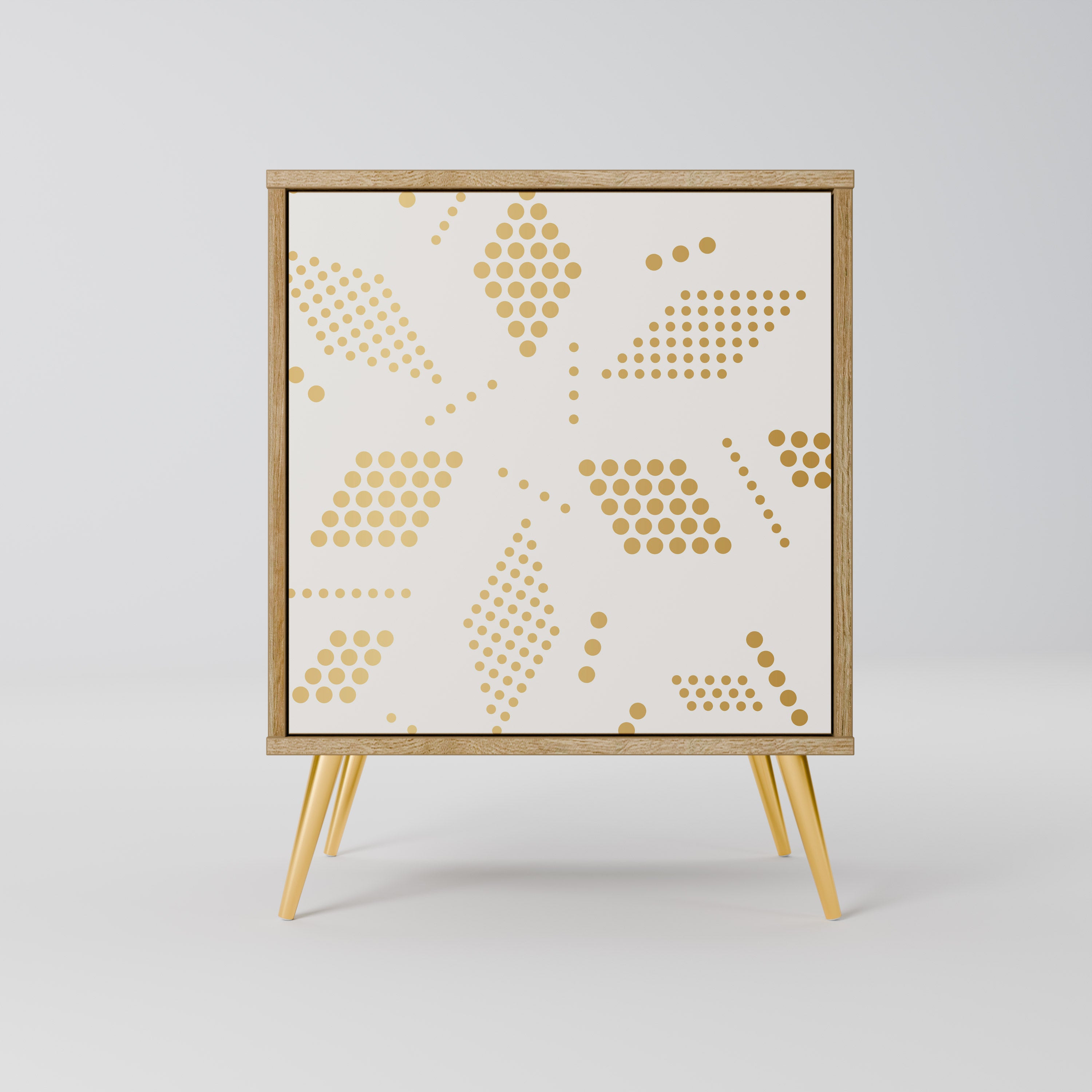 SPOTTED DAZE Sideboard mit 1 Tür in Eiche-Optik