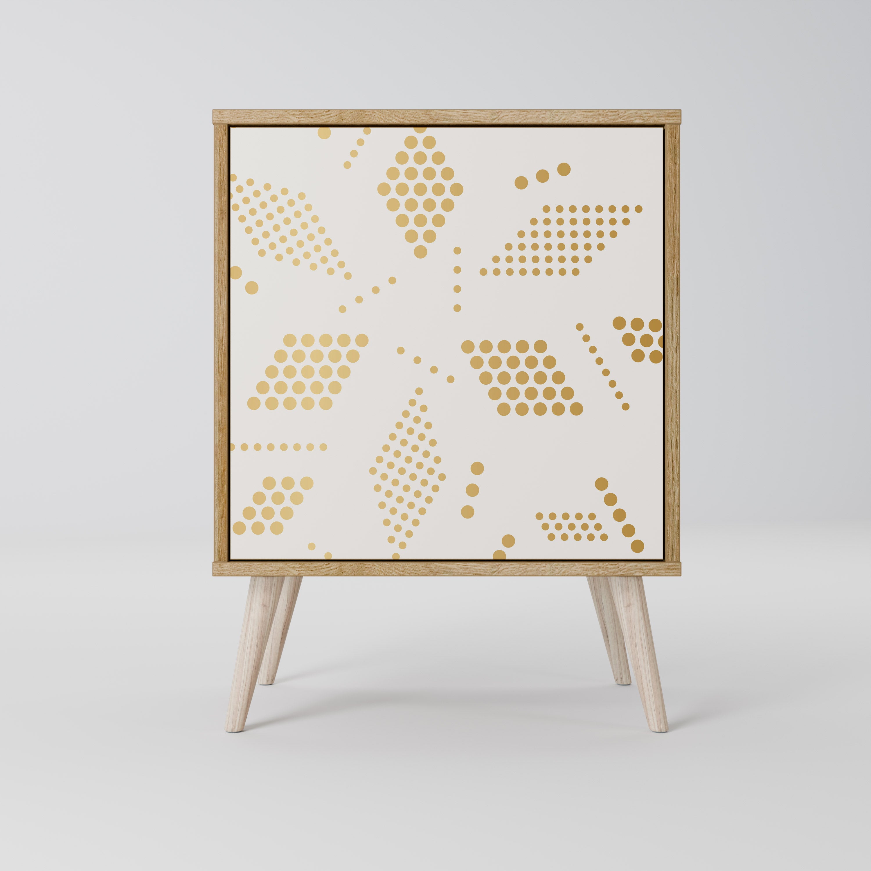 SPOTTED DAZE Sideboard mit 1 Tür in Eiche-Optik