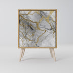 TIMELESS GLIDE Sideboard mit 1 Tür in Eiche-Optik