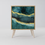 GOLDRUSH ODYSSEY Sideboard mit 1 Tür in Eiche-Optik