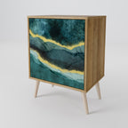 GOLDRUSH ODYSSEY Sideboard mit 1 Tür in Eiche-Optik