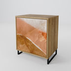 SANDHILLS SPLENDOUR Sideboard mit 1 Tür in Eiche-Optik