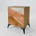 SANDHILLS SPLENDOUR Sideboard mit 1 Tür in Eiche-Optik