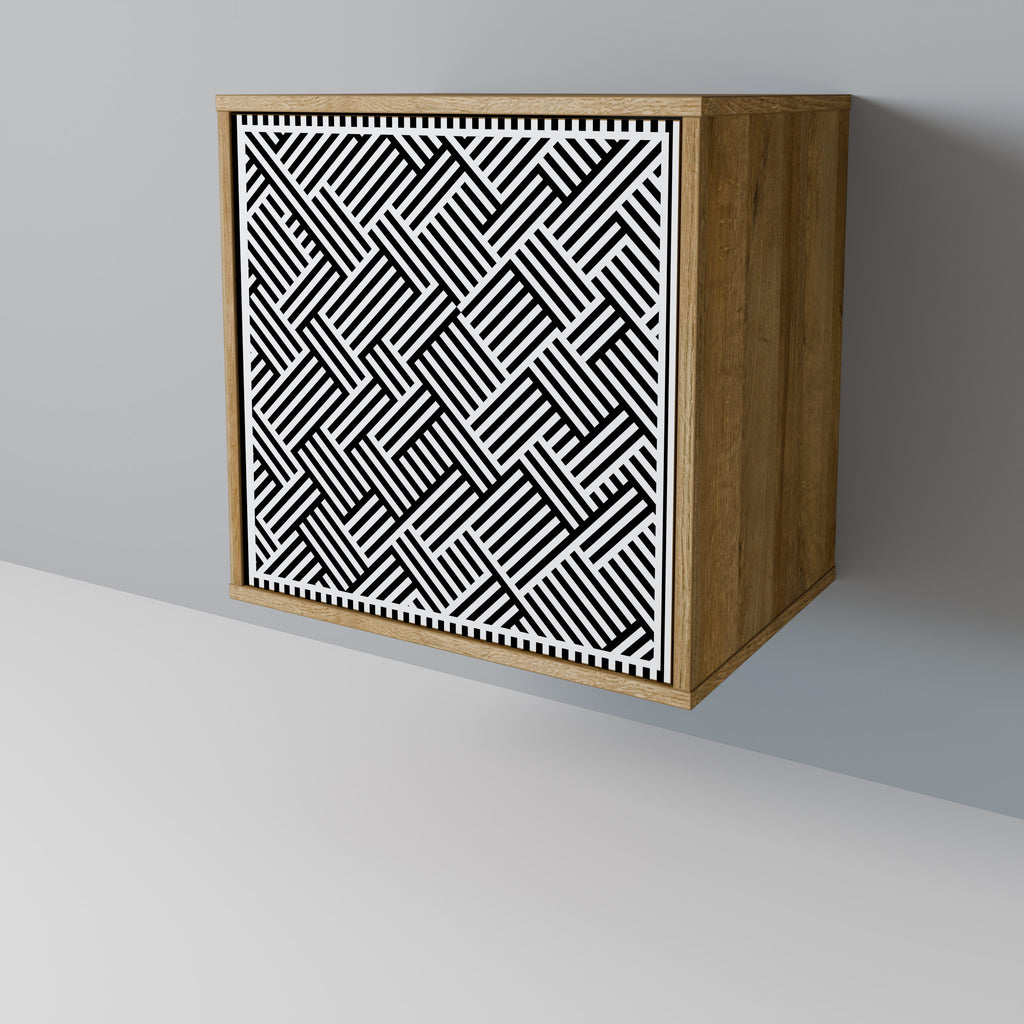 TEMPORARY SEQUENCE Sideboard mit 1 Tür in Eiche-Optik