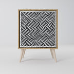 TEMPORARY SEQUENCE Sideboard mit 1 Tür in Eiche-Optik