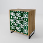 GREEN EYES Sideboard mit 1 Tür in Eiche-Optik