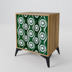 GREEN EYES Sideboard mit 1 Tür in Eiche-Optik