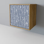 GRAPHITE RAIN Sideboard mit 1 Tür in Eiche-Optik