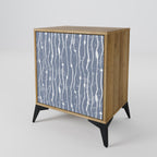 GRAPHITE RAIN Sideboard mit 1 Tür in Eiche-Optik