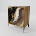 GOLD DUST Sideboard mit 1 Tür in Eiche-Optik