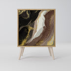 GOLD DUST Sideboard mit 1 Tür in Eiche-Optik