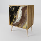 GOLD DUST Sideboard mit 1 Tür in Eiche-Optik
