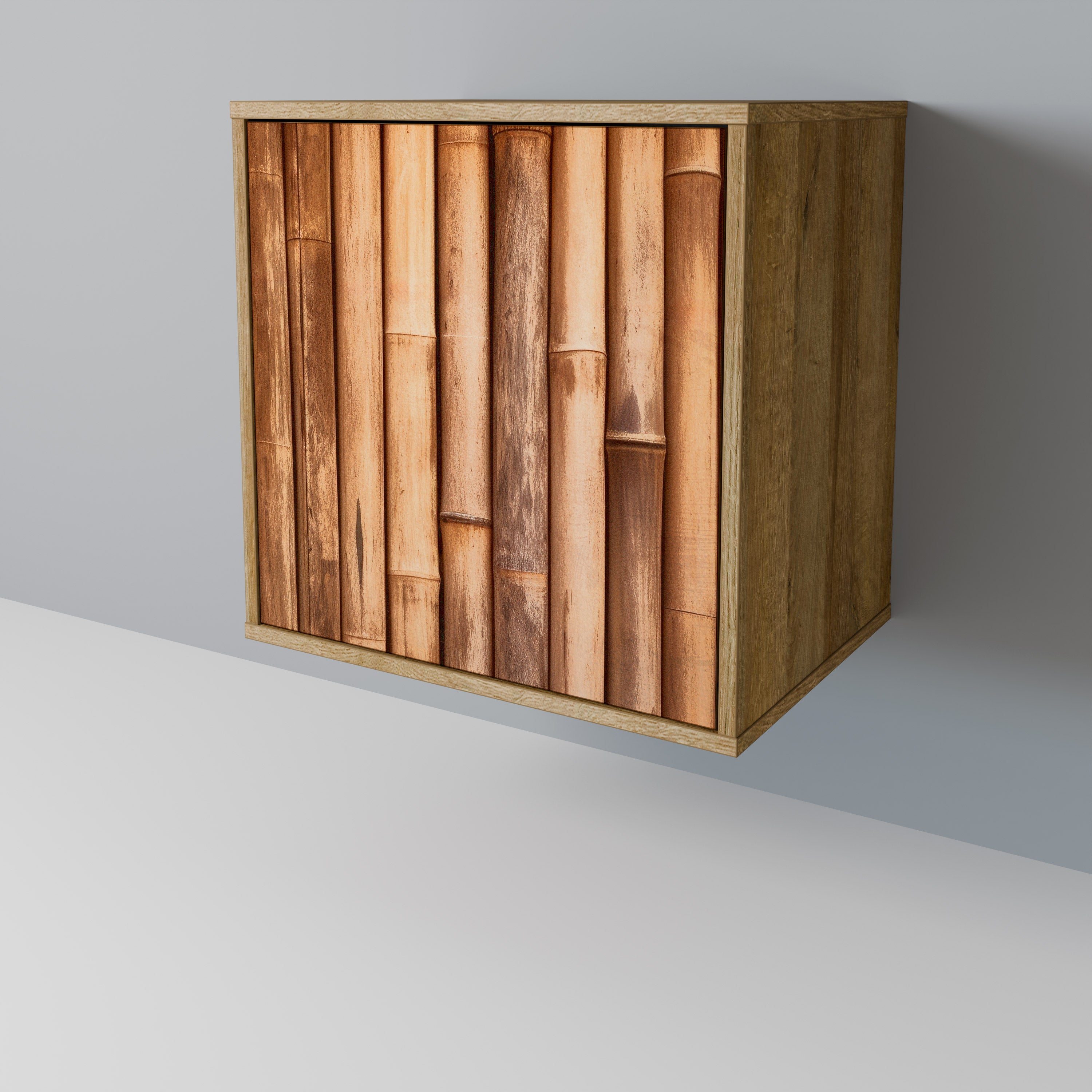 NATURAL WOOD Sideboard mit 1 Tür in Eiche-Optik