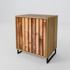 NATURAL WOOD Sideboard mit 1 Tür in Eiche-Optik