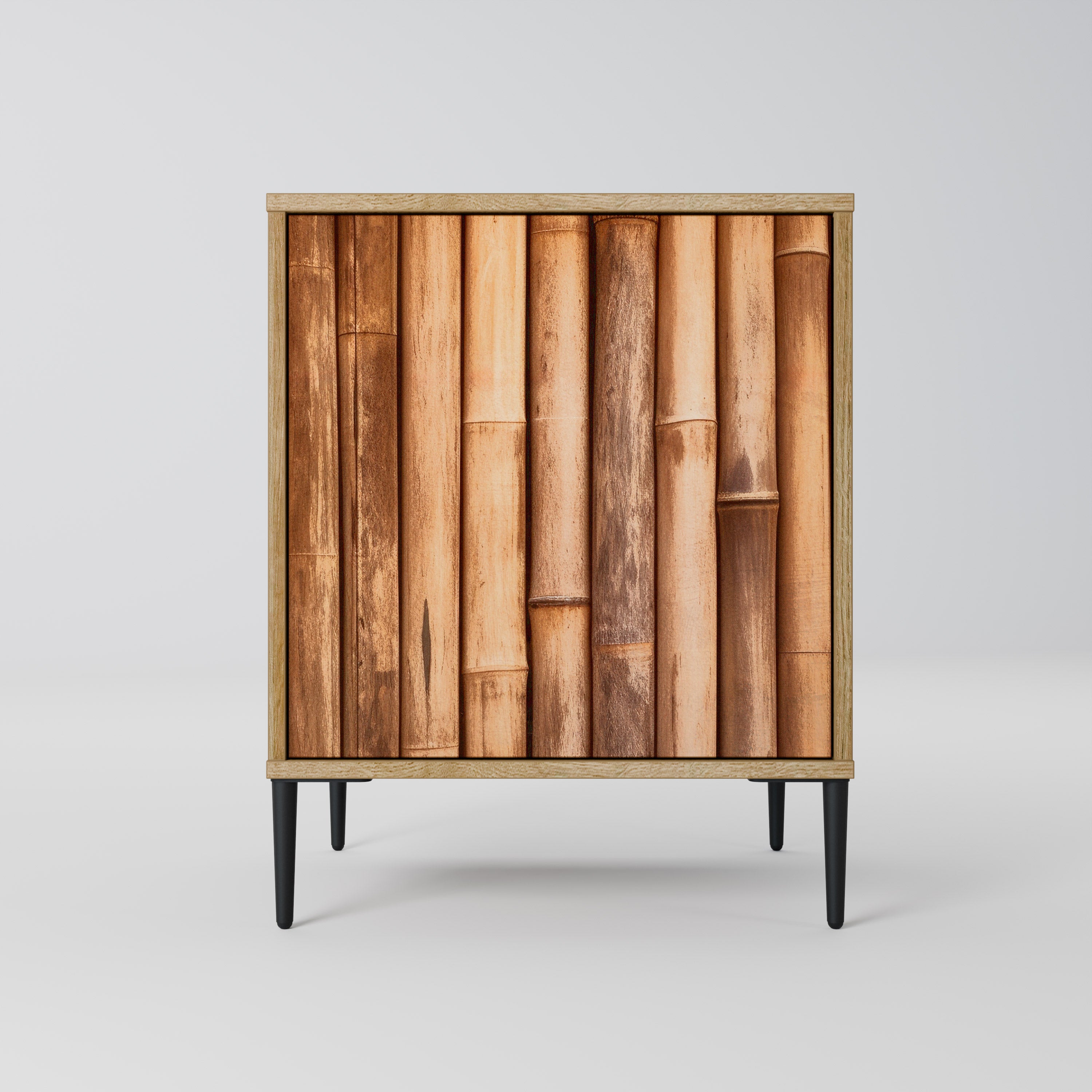 NATURAL WOOD Sideboard mit 1 Tür in Eiche-Optik