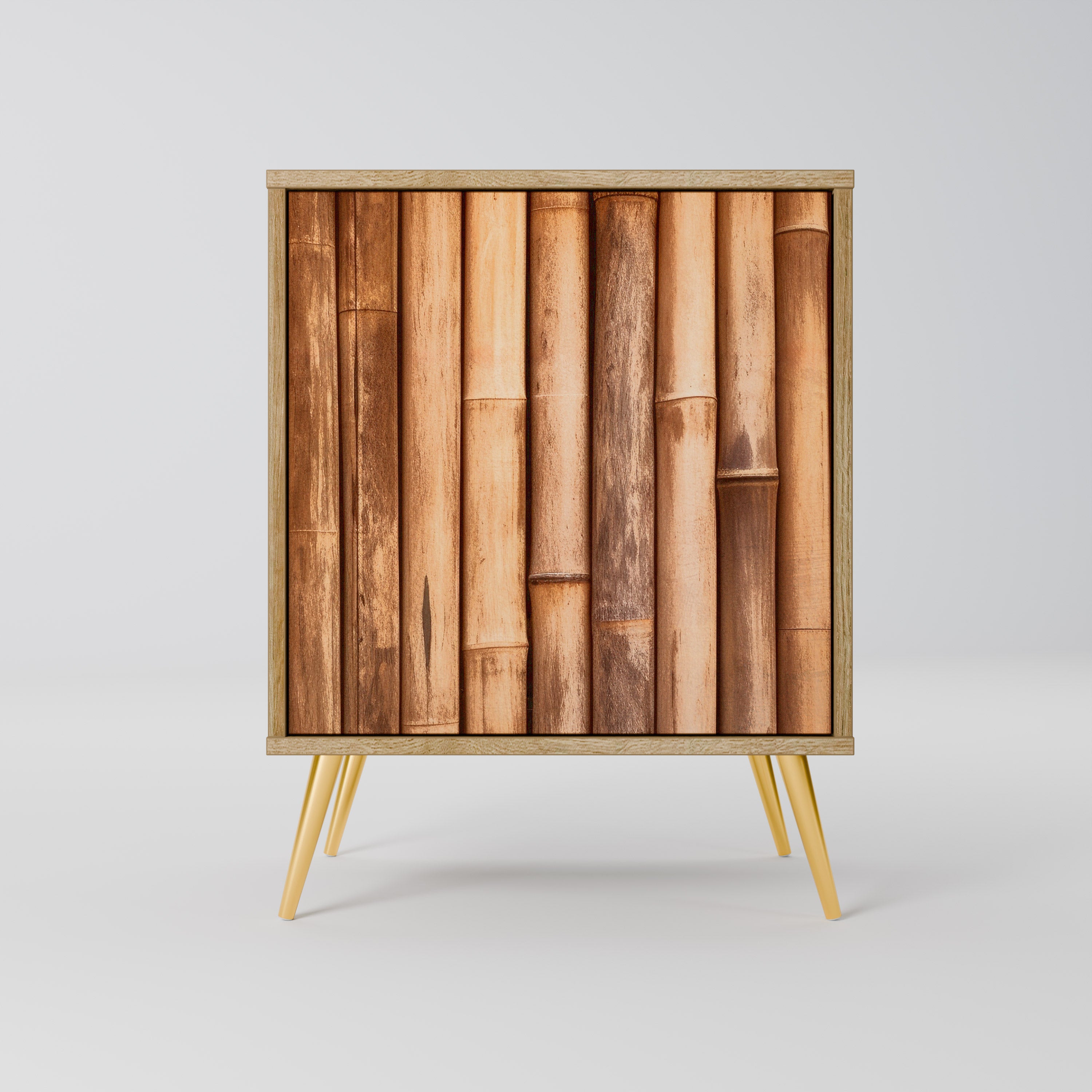 NATURAL WOOD Sideboard mit 1 Tür in Eiche-Optik