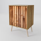 NATURAL WOOD Sideboard mit 1 Tür in Eiche-Optik