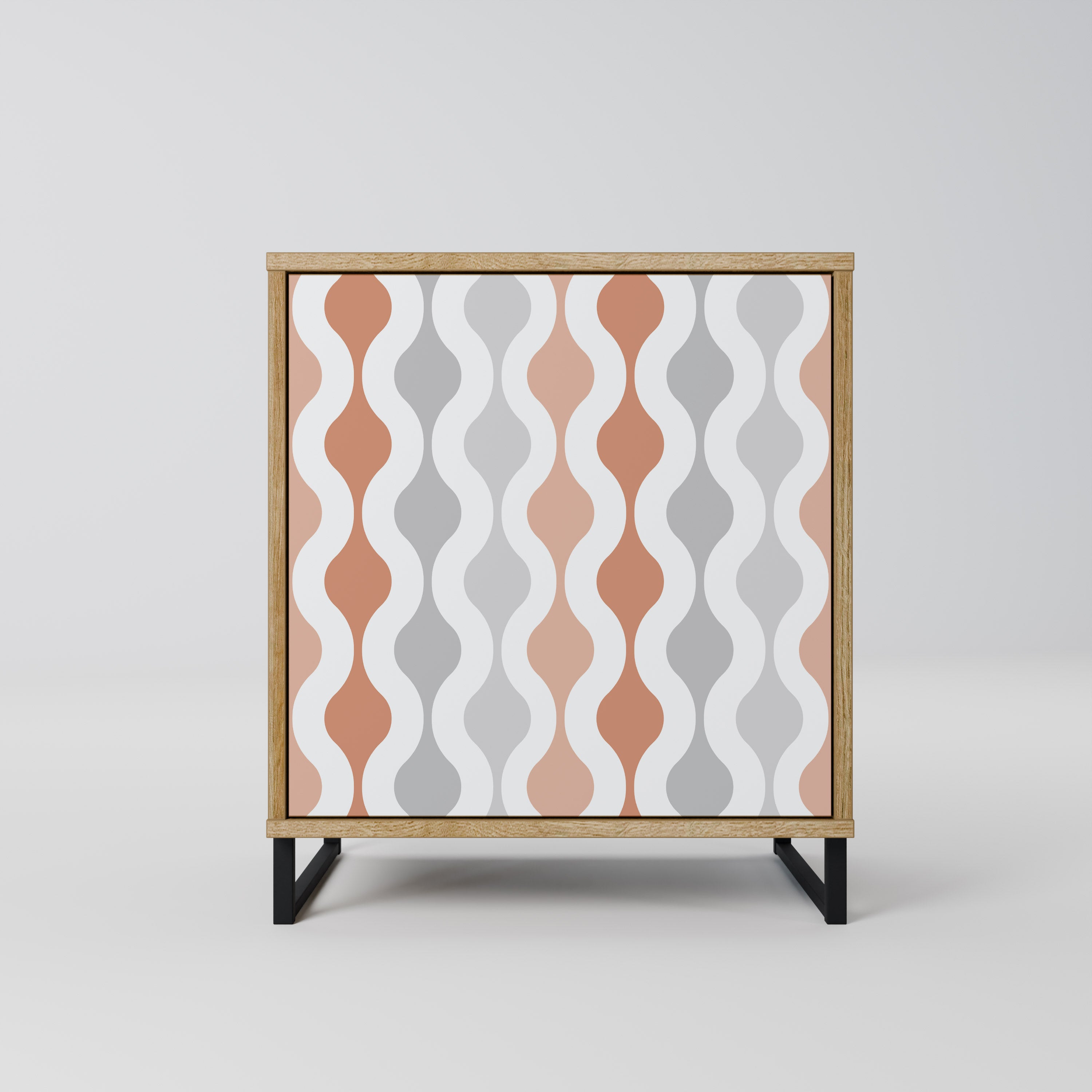 HAZY NOSTALGIA Sideboard mit 1 Tür in Eiche-Optik