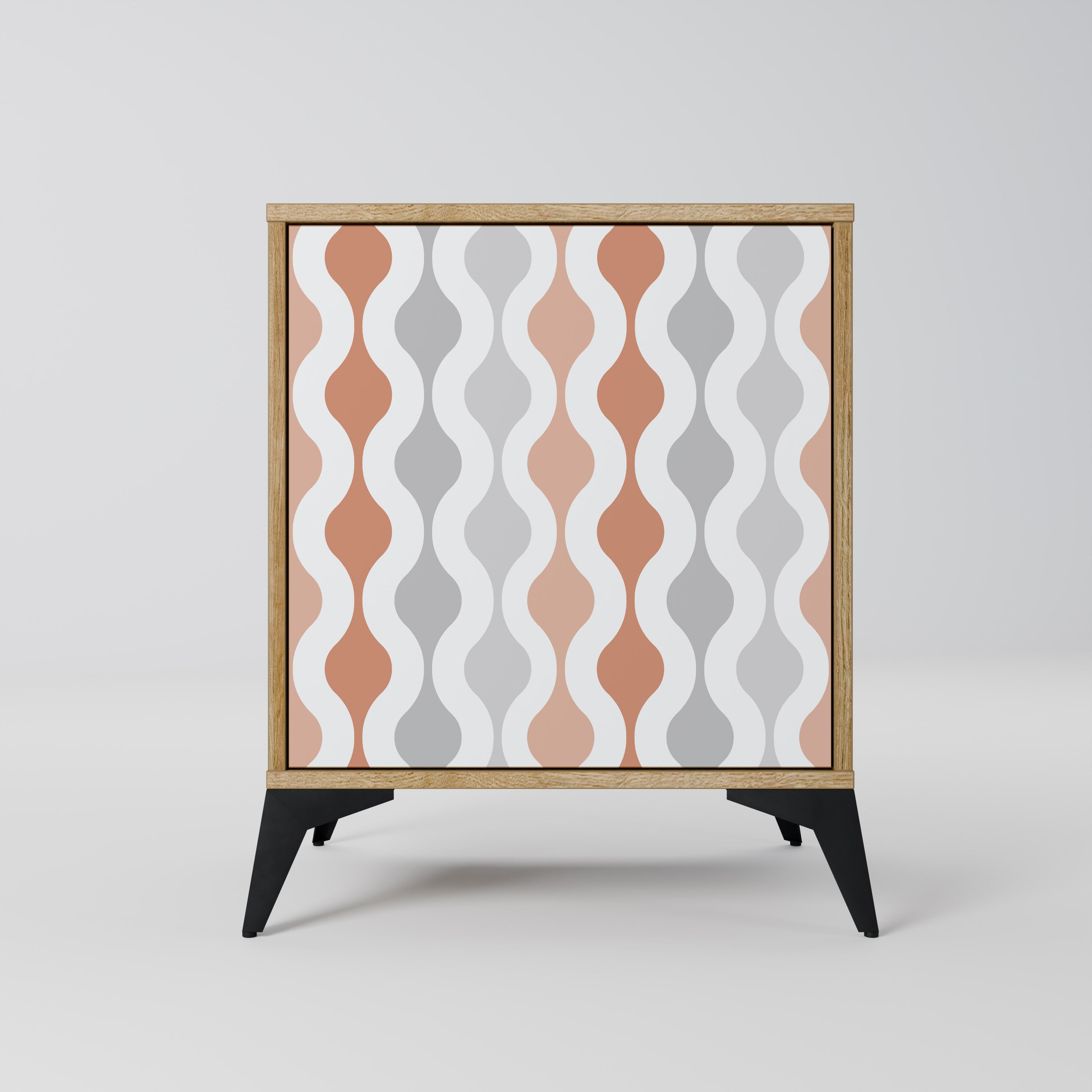 HAZY NOSTALGIA Sideboard mit 1 Tür in Eiche-Optik
