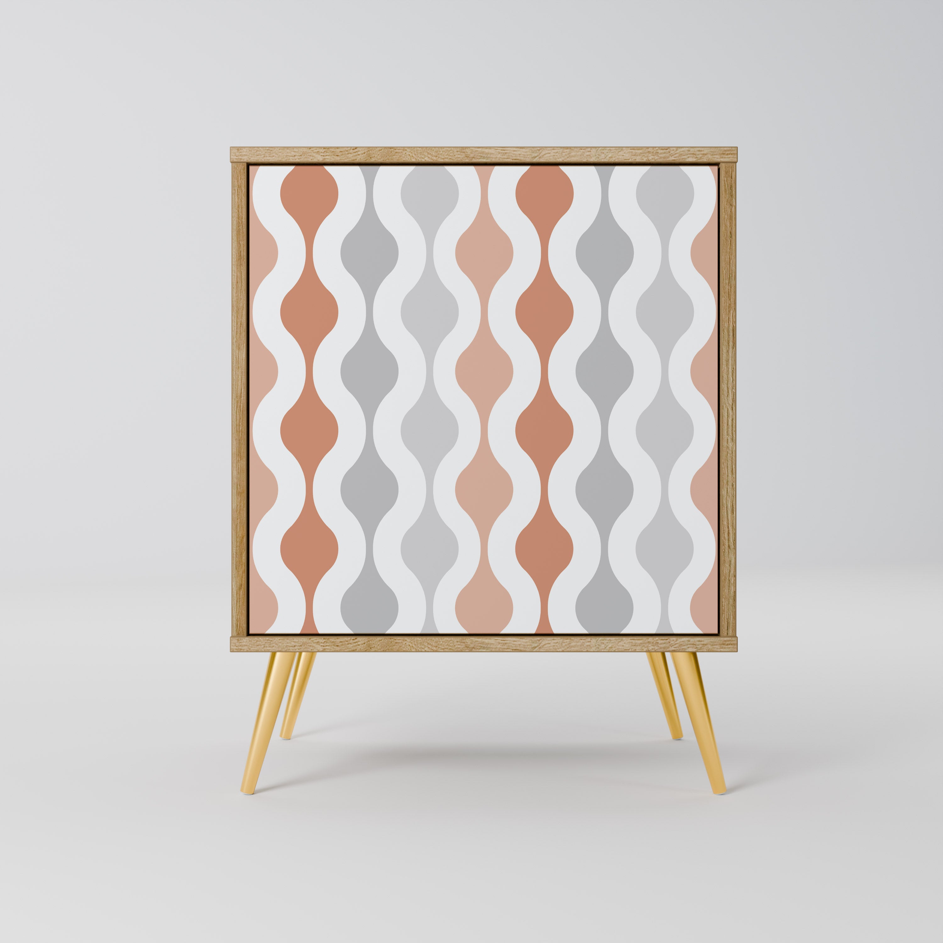 HAZY NOSTALGIA Sideboard mit 1 Tür in Eiche-Optik