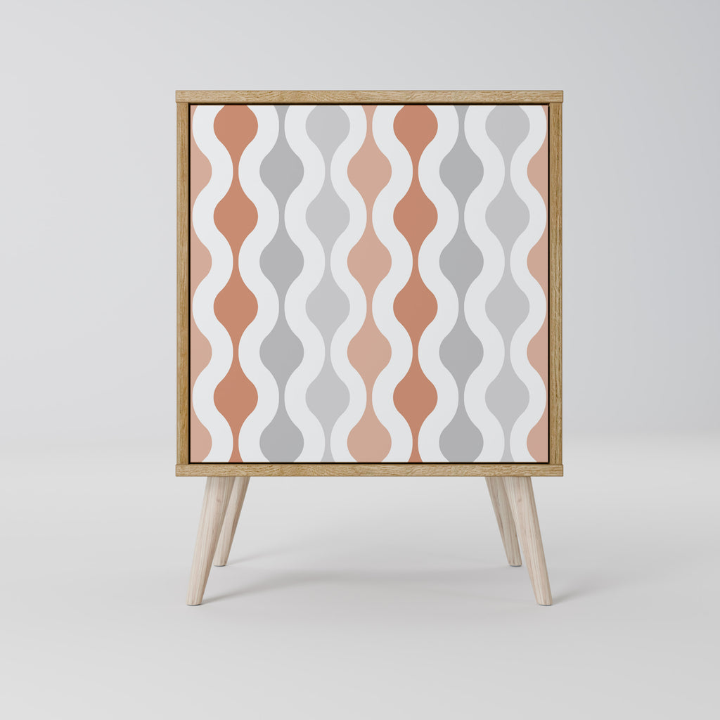 HAZY NOSTALGIA Sideboard mit 1 Tür in Eiche-Optik