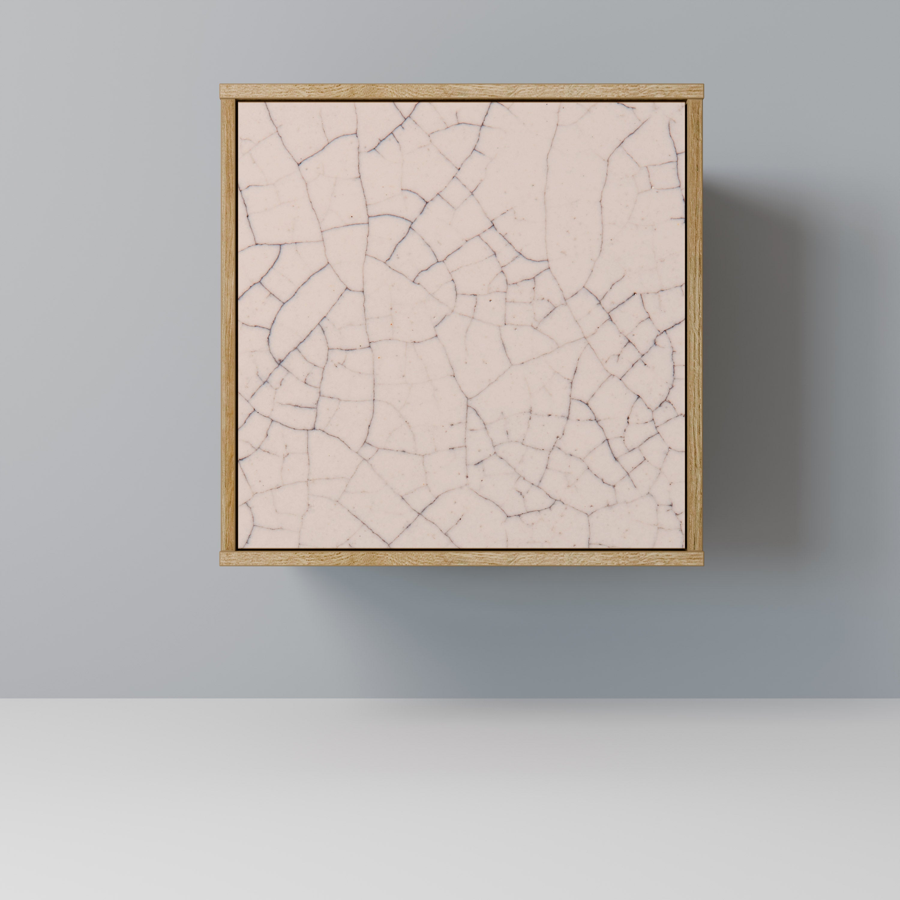 CERAMIC TEXTURE Sideboard mit 1 Tür in Eiche-Optik