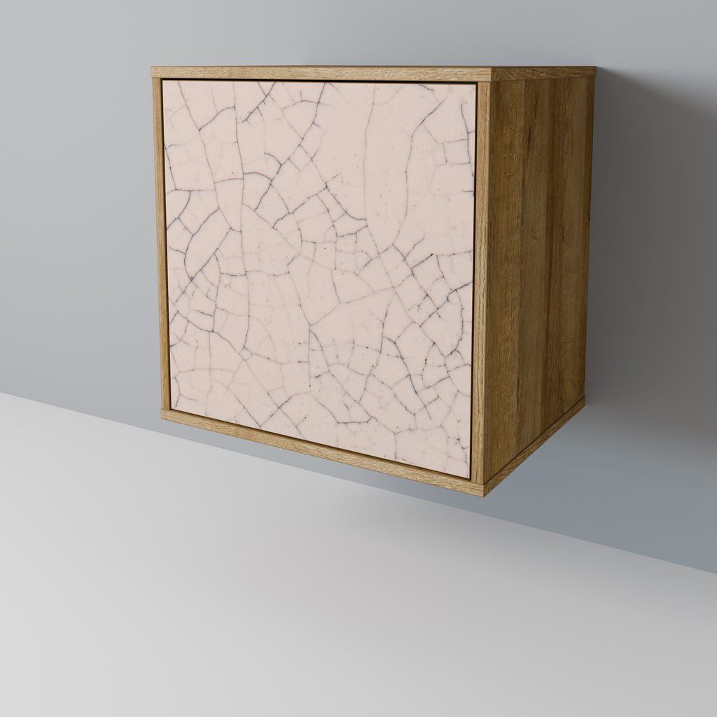 CERAMIC TEXTURE Sideboard mit 1 Tür in Eiche-Optik