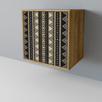 AZTEC Sideboard mit 1 Tür in Eiche-Optik