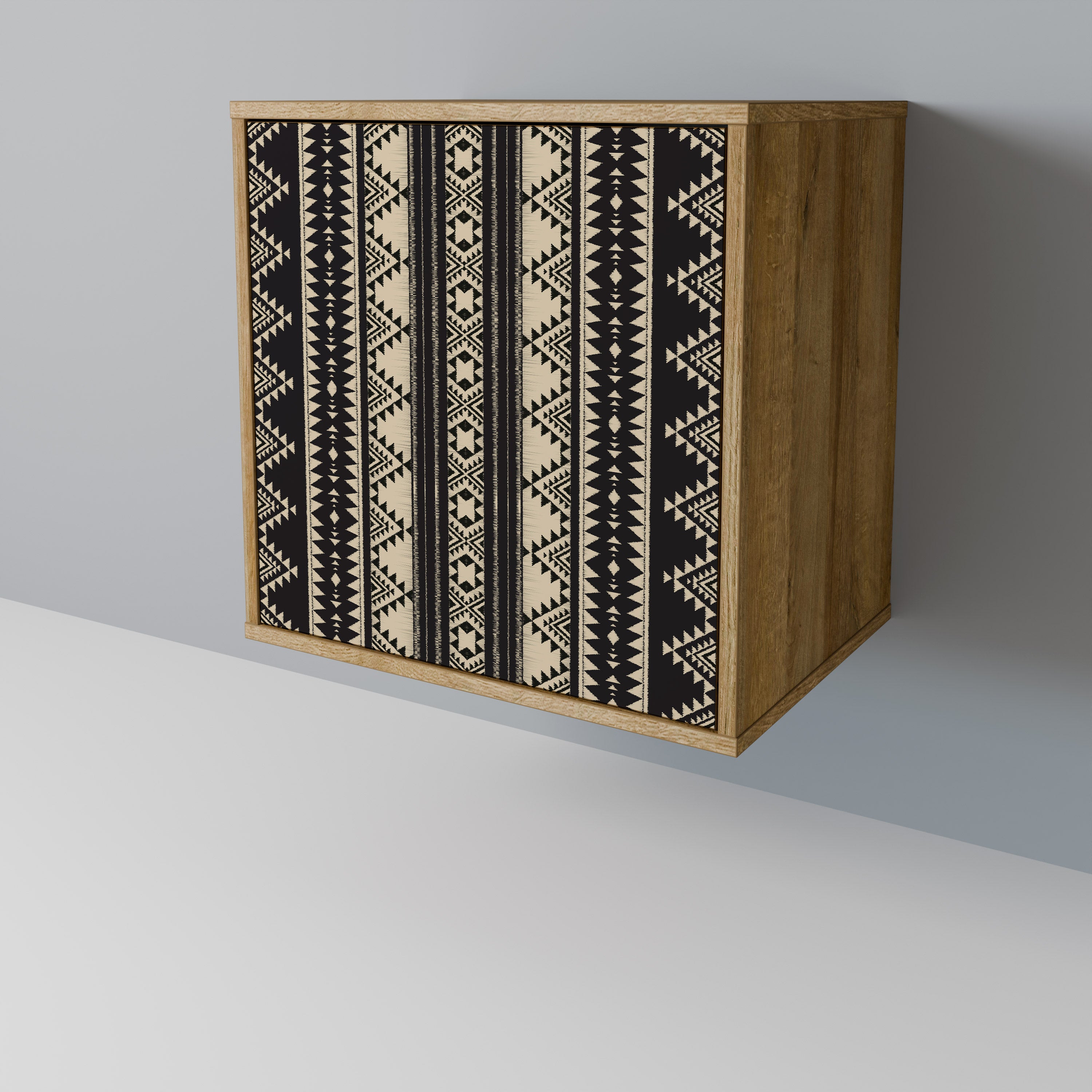 AZTEC Sideboard mit 1 Tür in Eiche-Optik