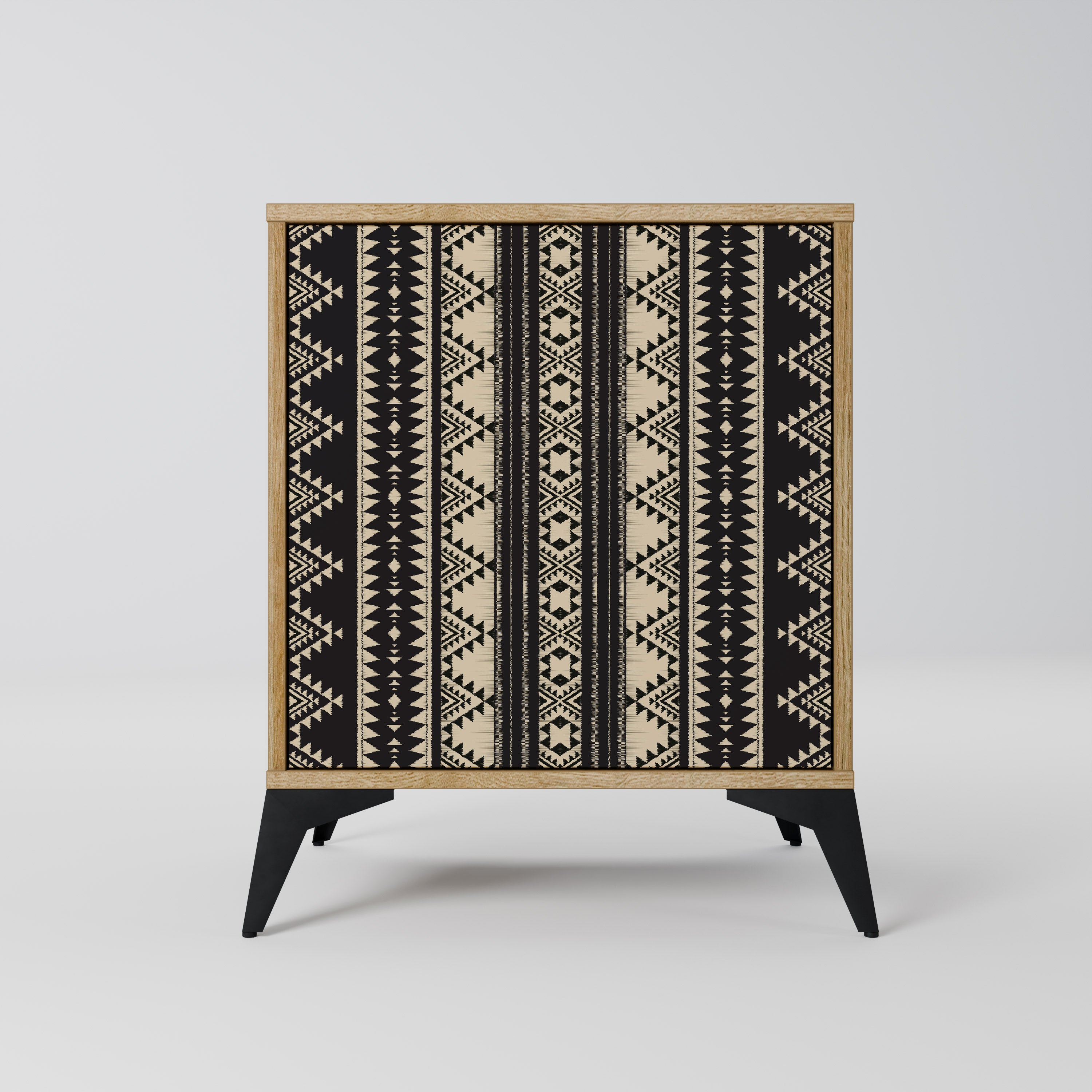 AZTEC Sideboard mit 1 Tür in Eiche-Optik