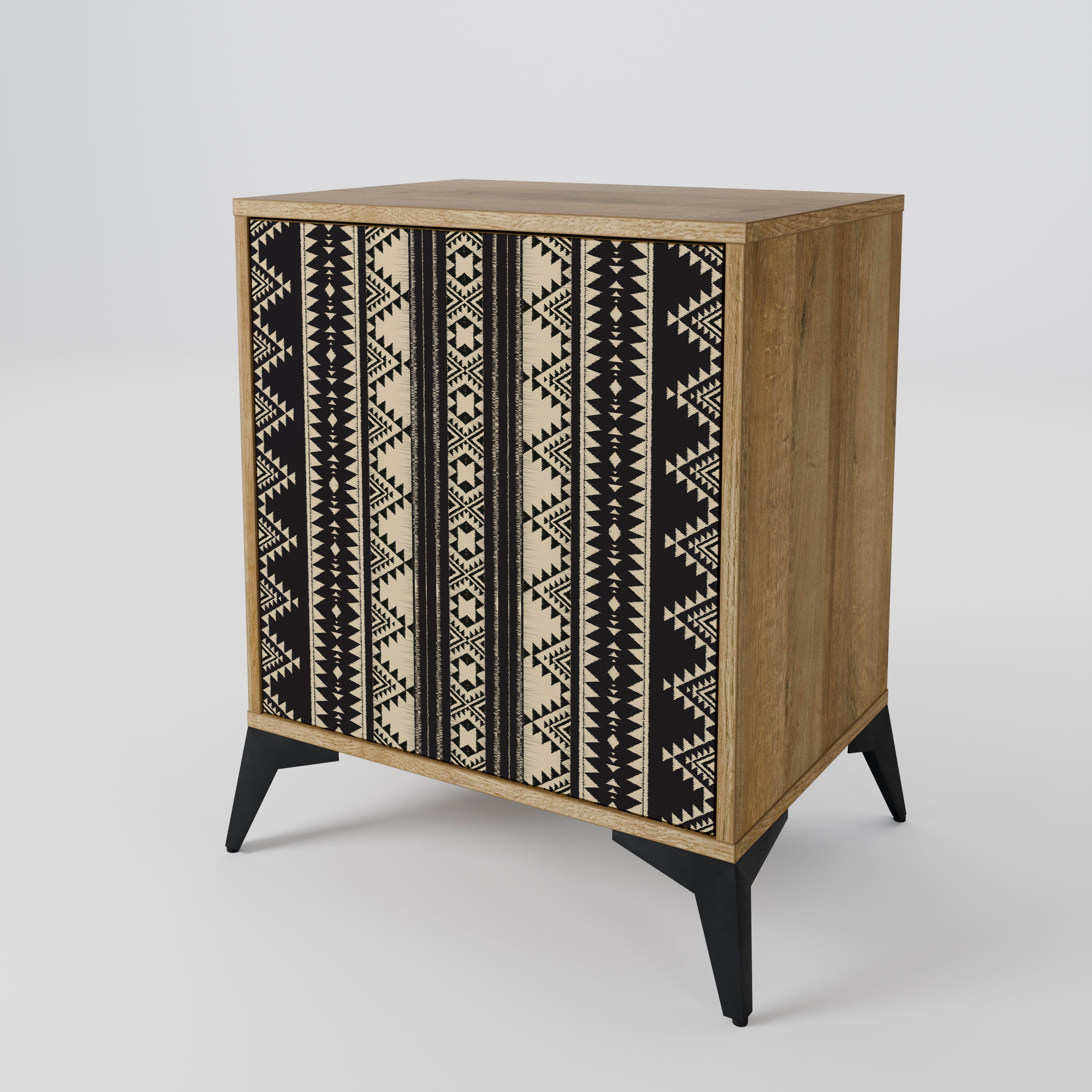AZTEC Sideboard mit 1 Tür in Eiche-Optik