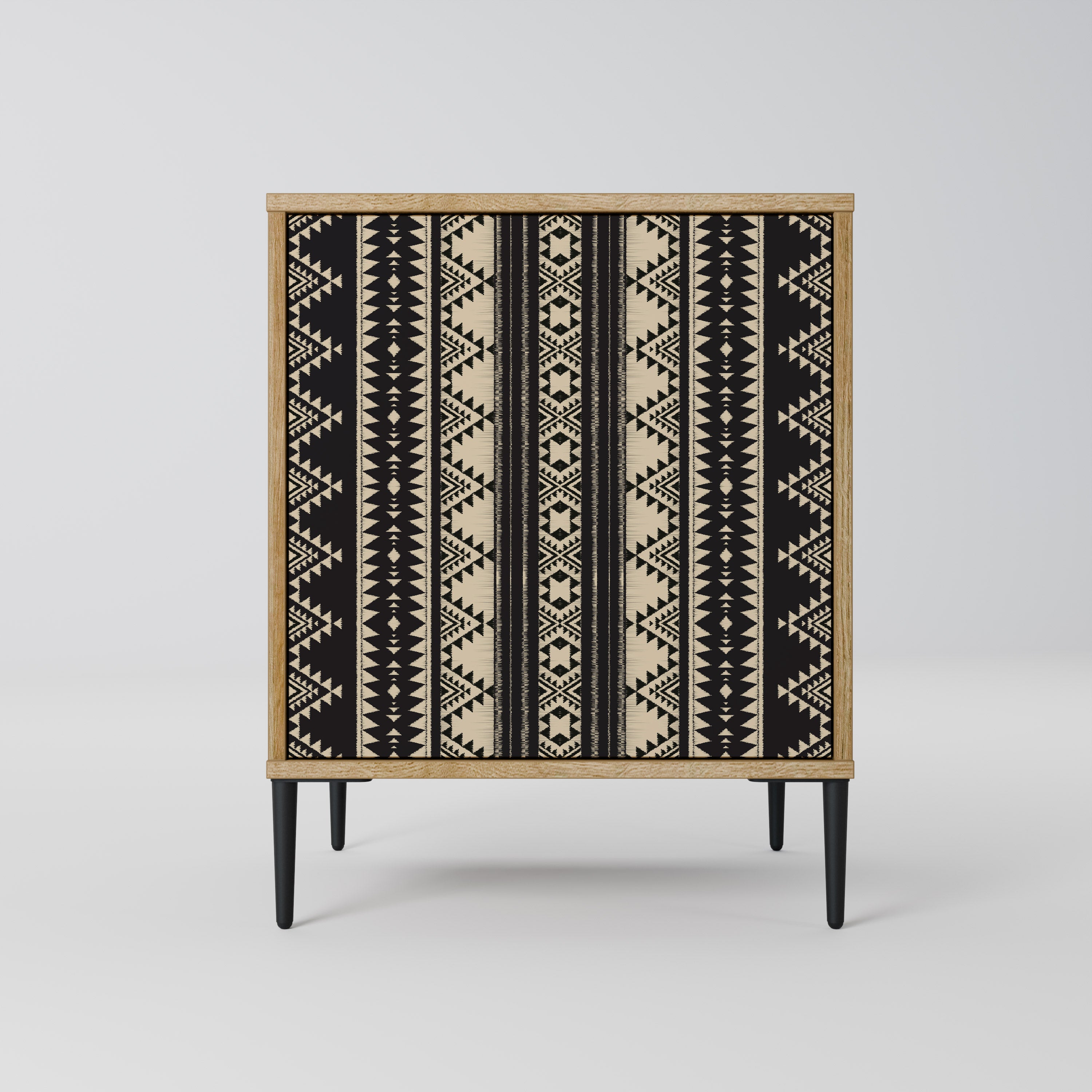 AZTEC Sideboard mit 1 Tür in Eiche-Optik