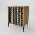 AZTEC Sideboard mit 1 Tür in Eiche-Optik