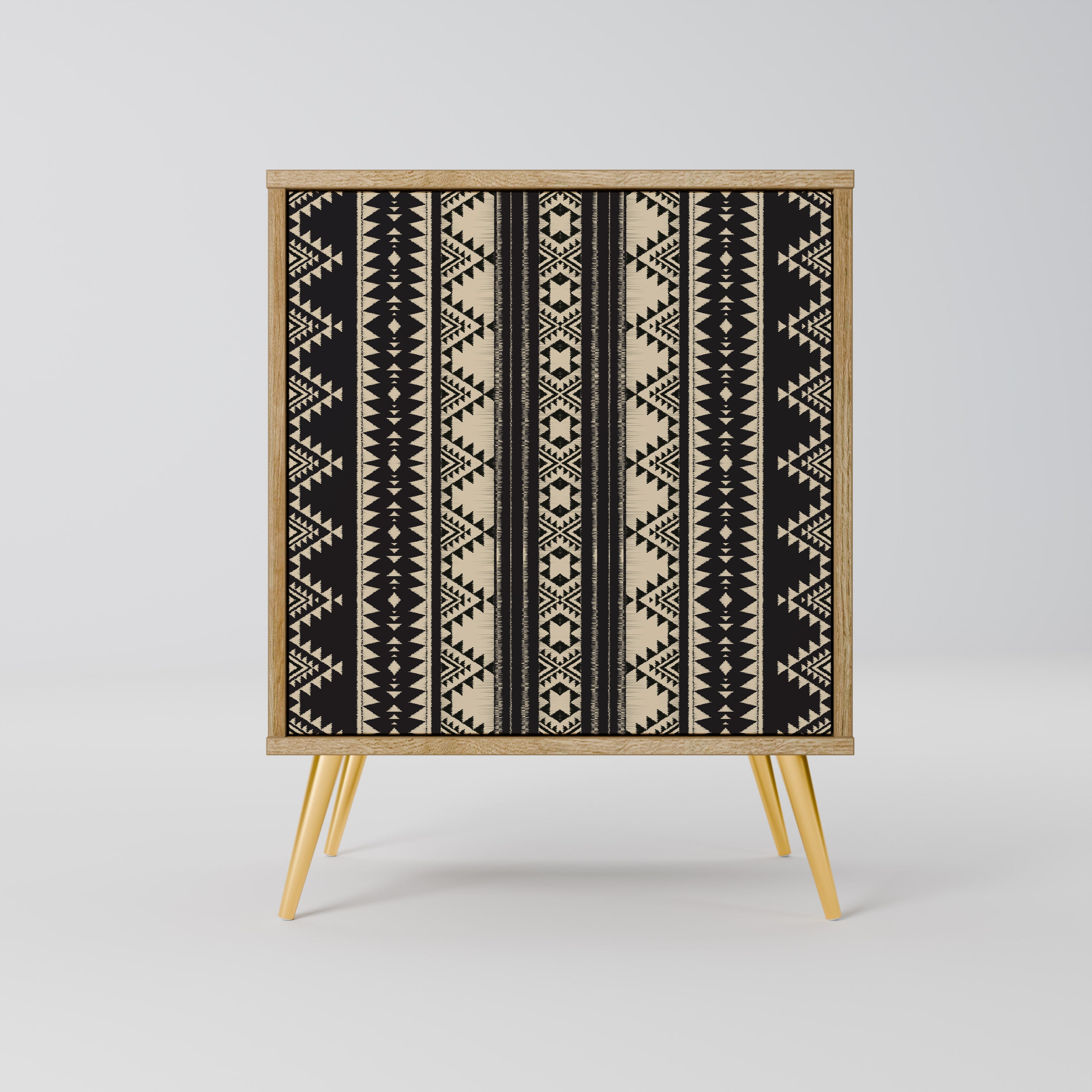 AZTEC Sideboard mit 1 Tür in Eiche-Optik