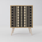 AZTEC Sideboard mit 1 Tür in Eiche-Optik