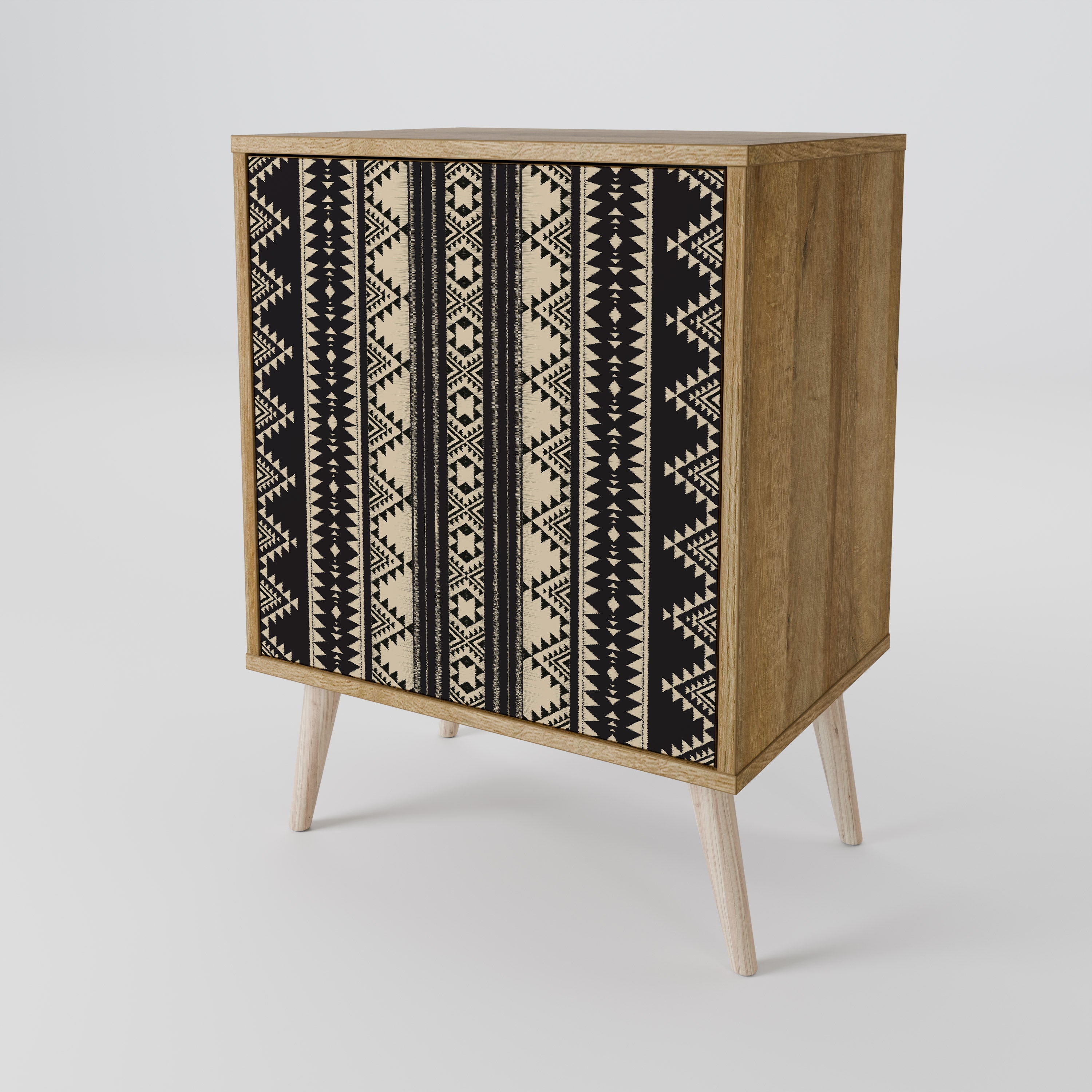 AZTEC Sideboard mit 1 Tür in Eiche-Optik