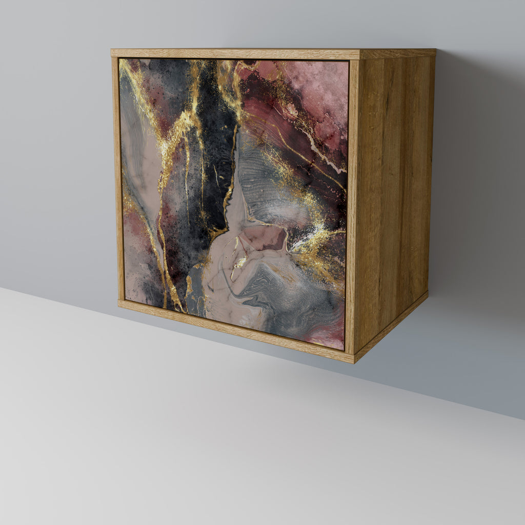 GOLDEN TIDES Sideboard mit 1 Tür in Eiche-Optik