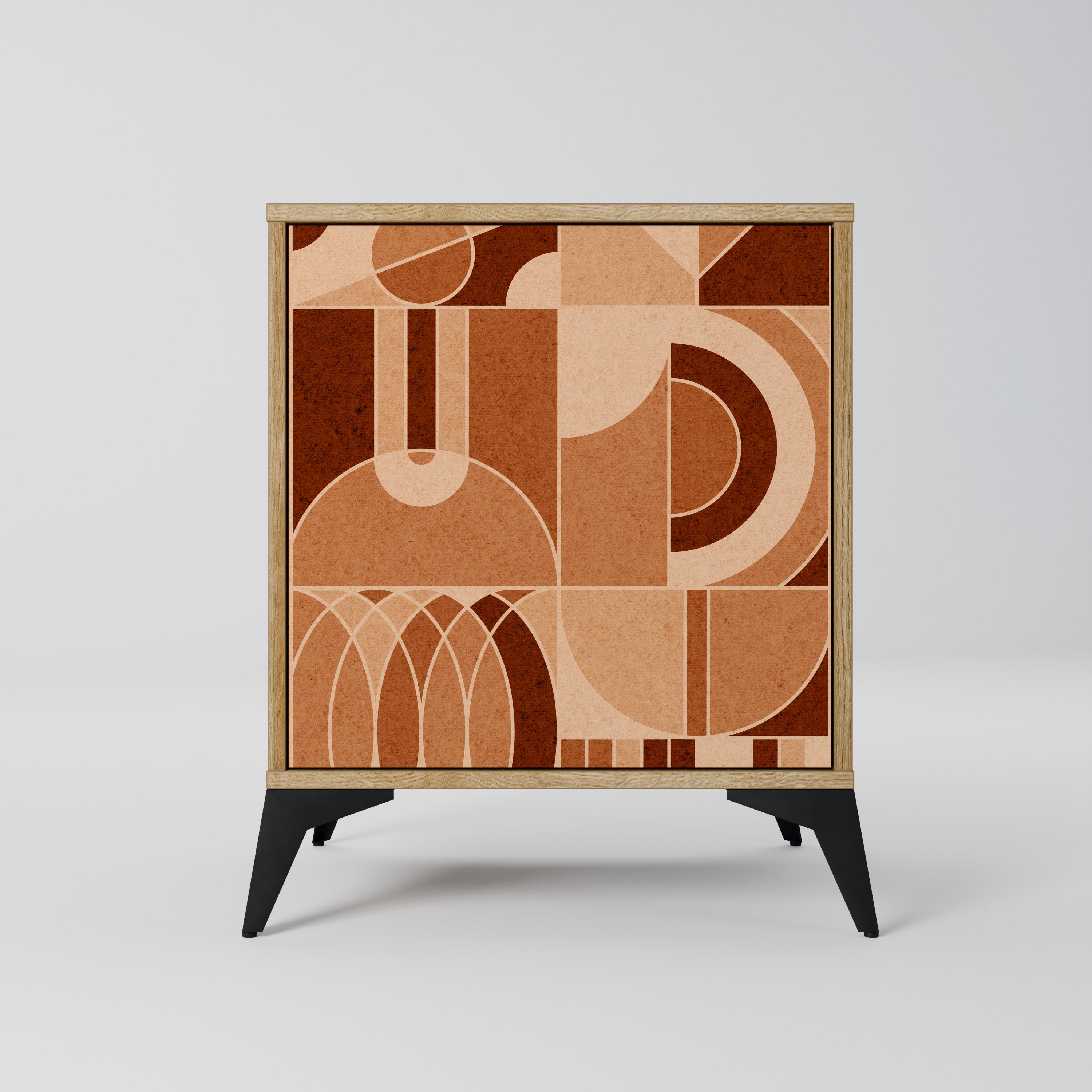 PRISM MOSAIC Sideboard mit 1 Tür in Eiche-Optik