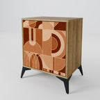 PRISM MOSAIC Sideboard mit 1 Tür in Eiche-Optik
