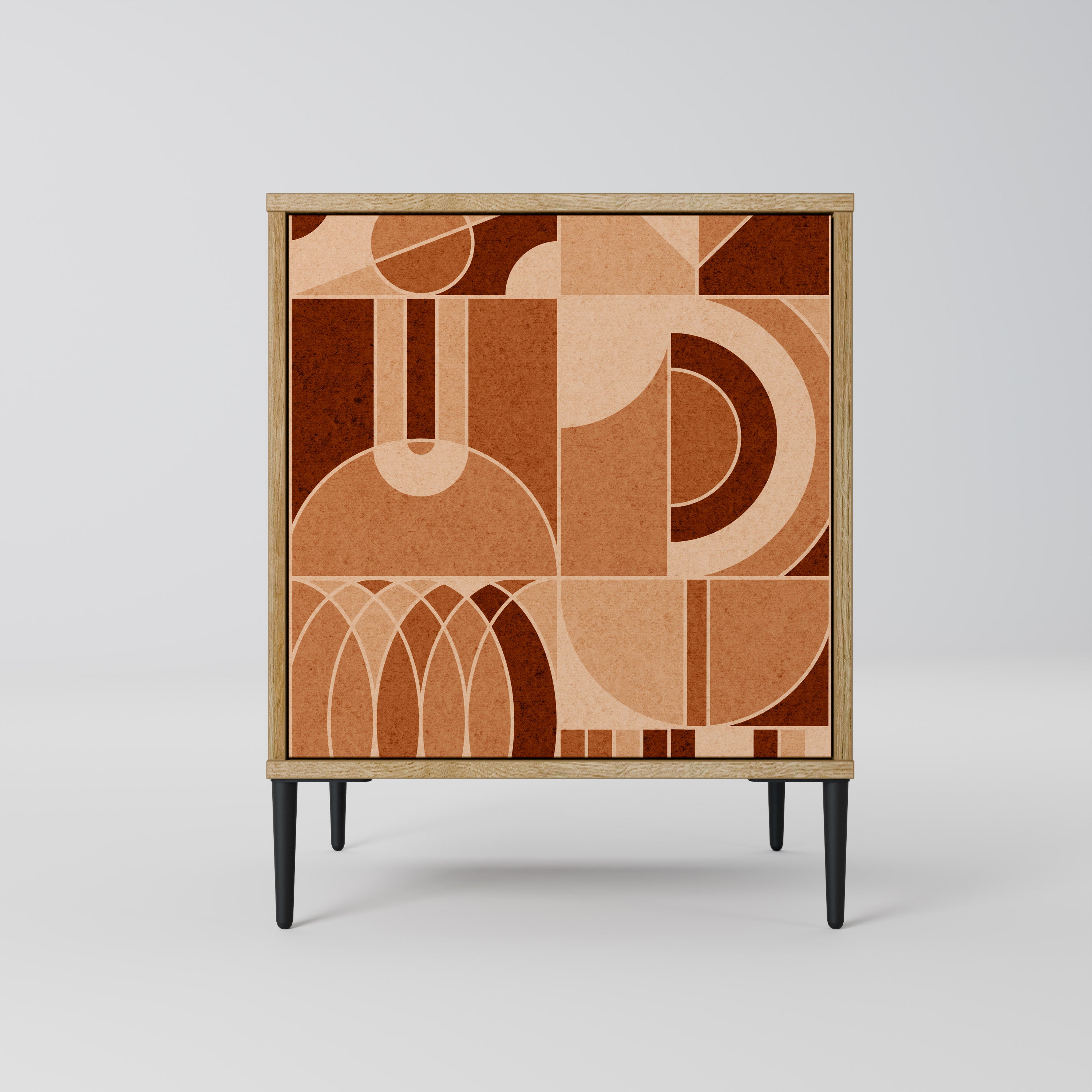 PRISM MOSAIC Sideboard mit 1 Tür in Eiche-Optik