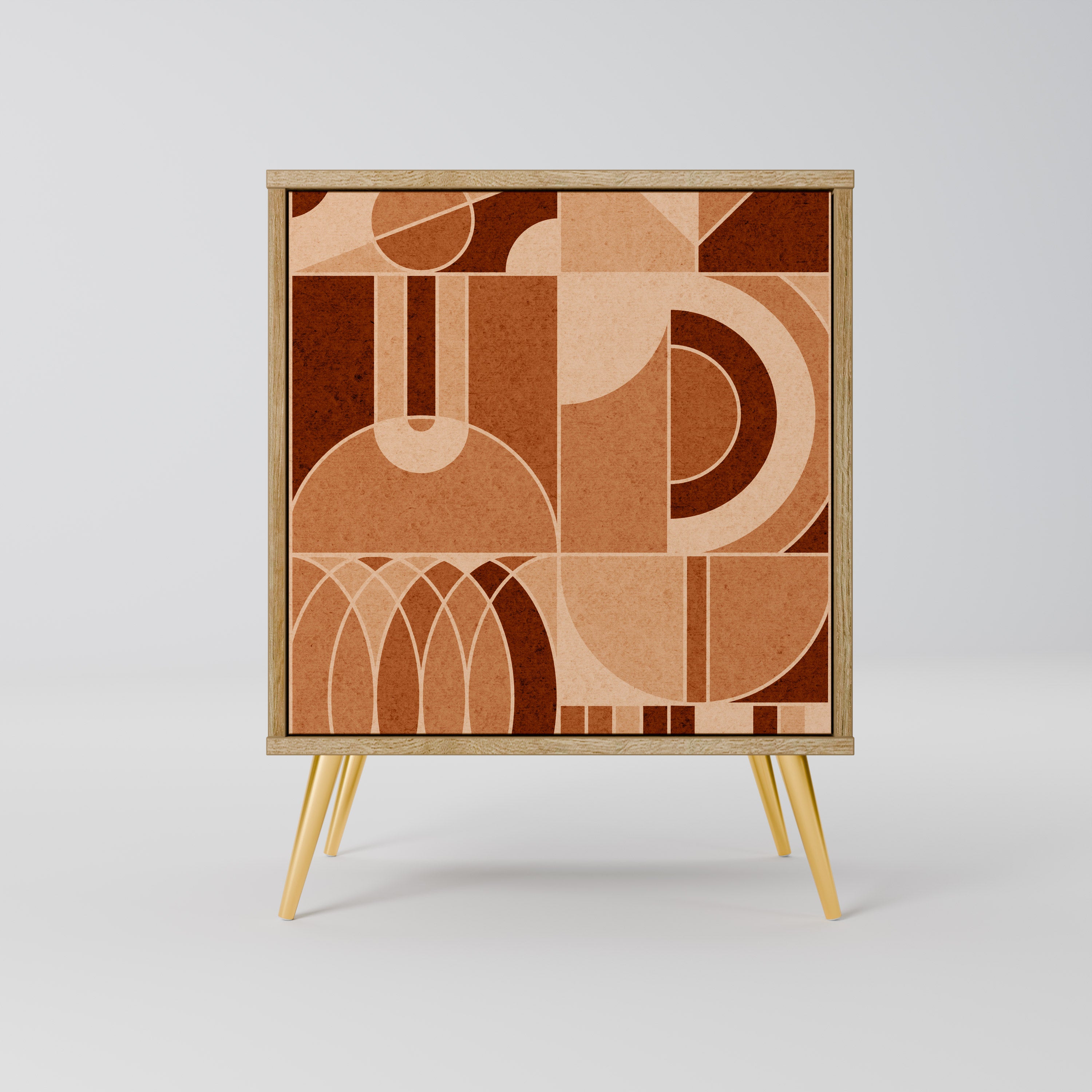 PRISM MOSAIC Sideboard mit 1 Tür in Eiche-Optik