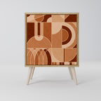 PRISM MOSAIC Sideboard mit 1 Tür in Eiche-Optik