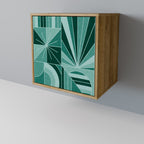 HARMONIC GRID Sideboard mit 1 Tür in Eiche-Optik