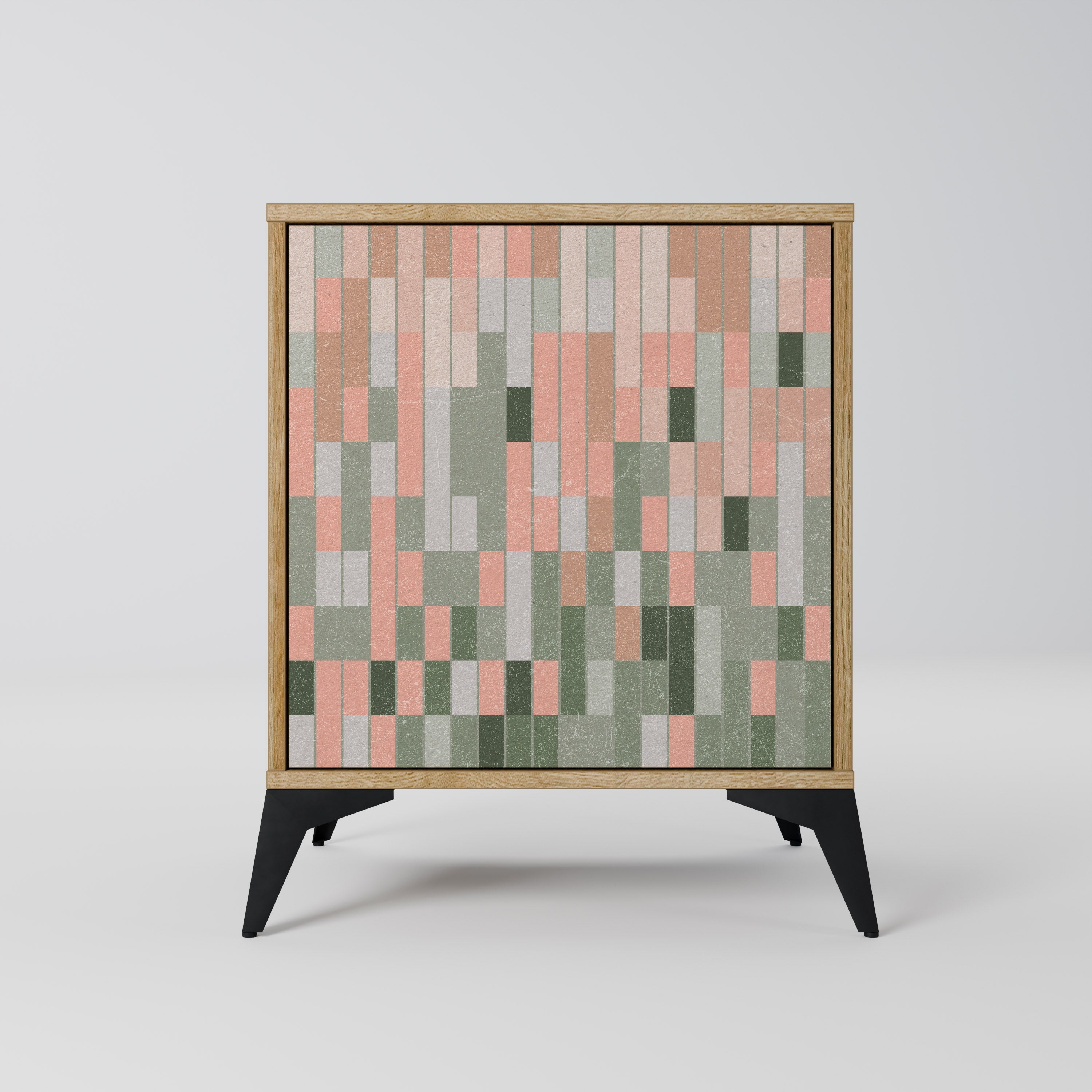 BUILDING THE FUTURE Sideboard mit 1 Tür in Eiche-Optik