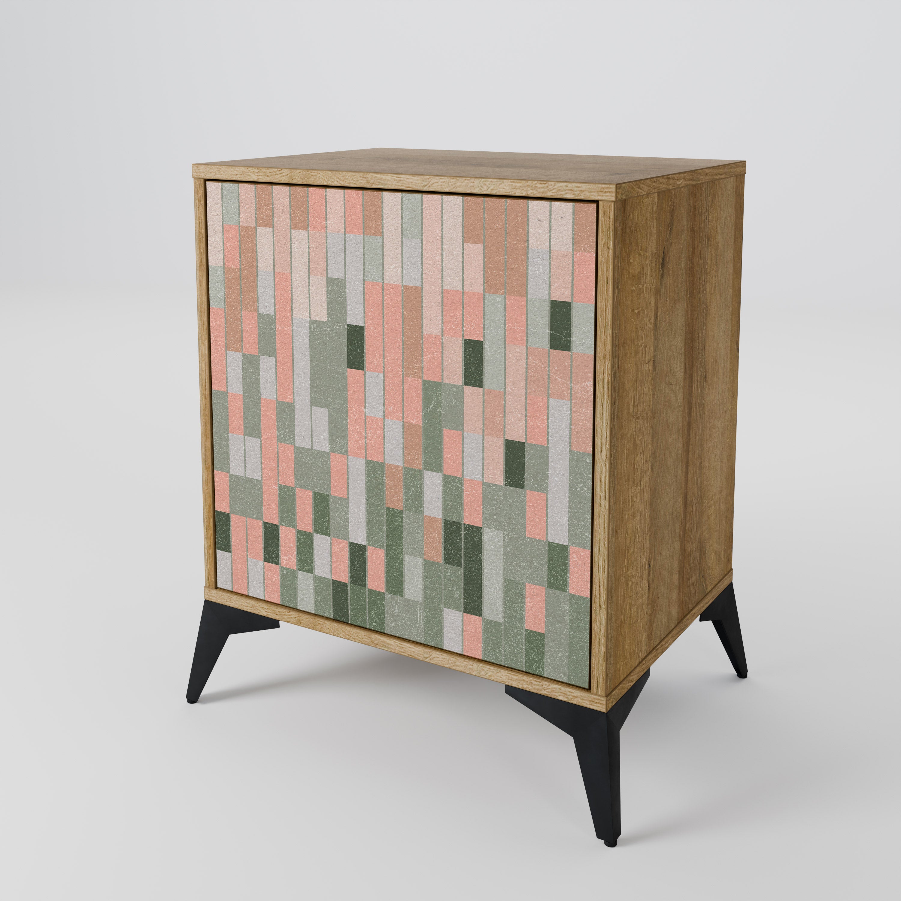 BUILDING THE FUTURE Sideboard mit 1 Tür in Eiche-Optik