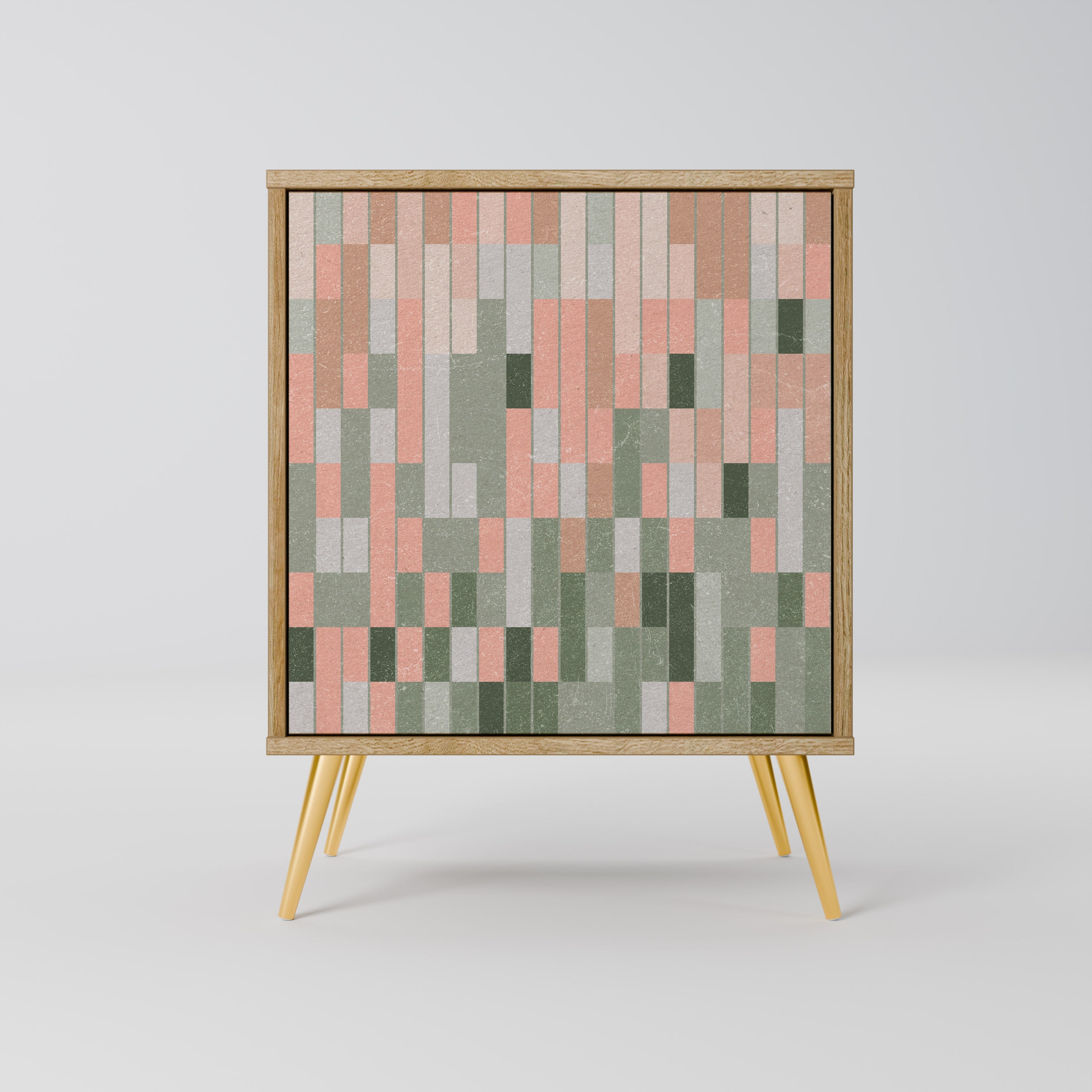 BUILDING THE FUTURE Sideboard mit 1 Tür in Eiche-Optik