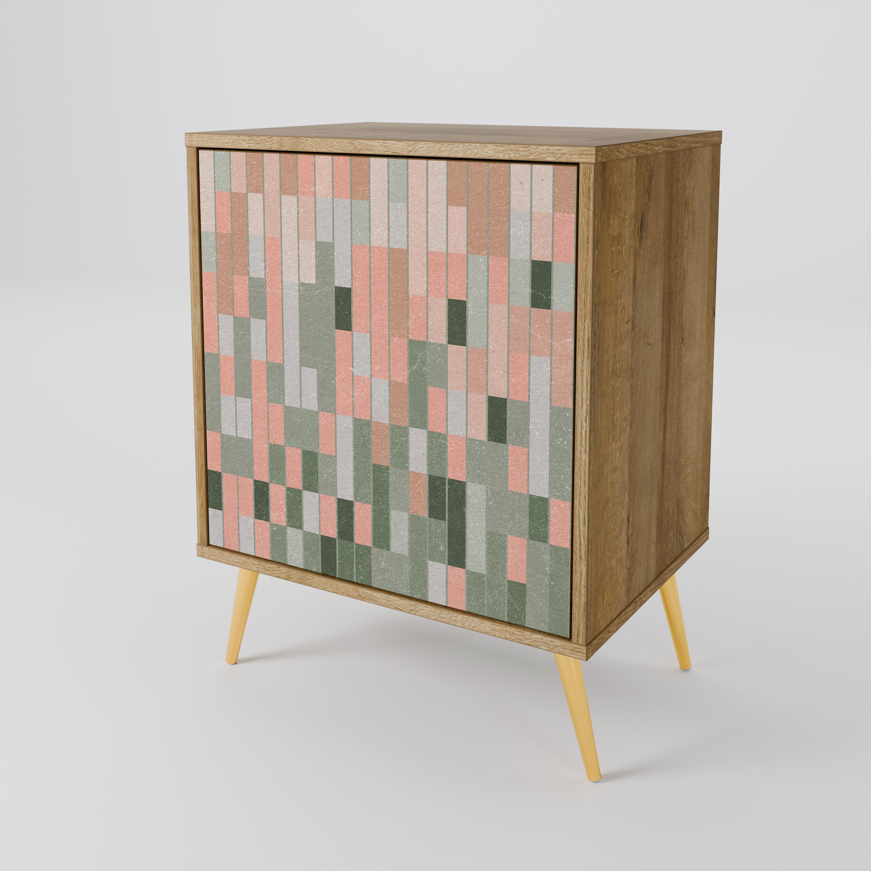 BUILDING THE FUTURE Sideboard mit 1 Tür in Eiche-Optik