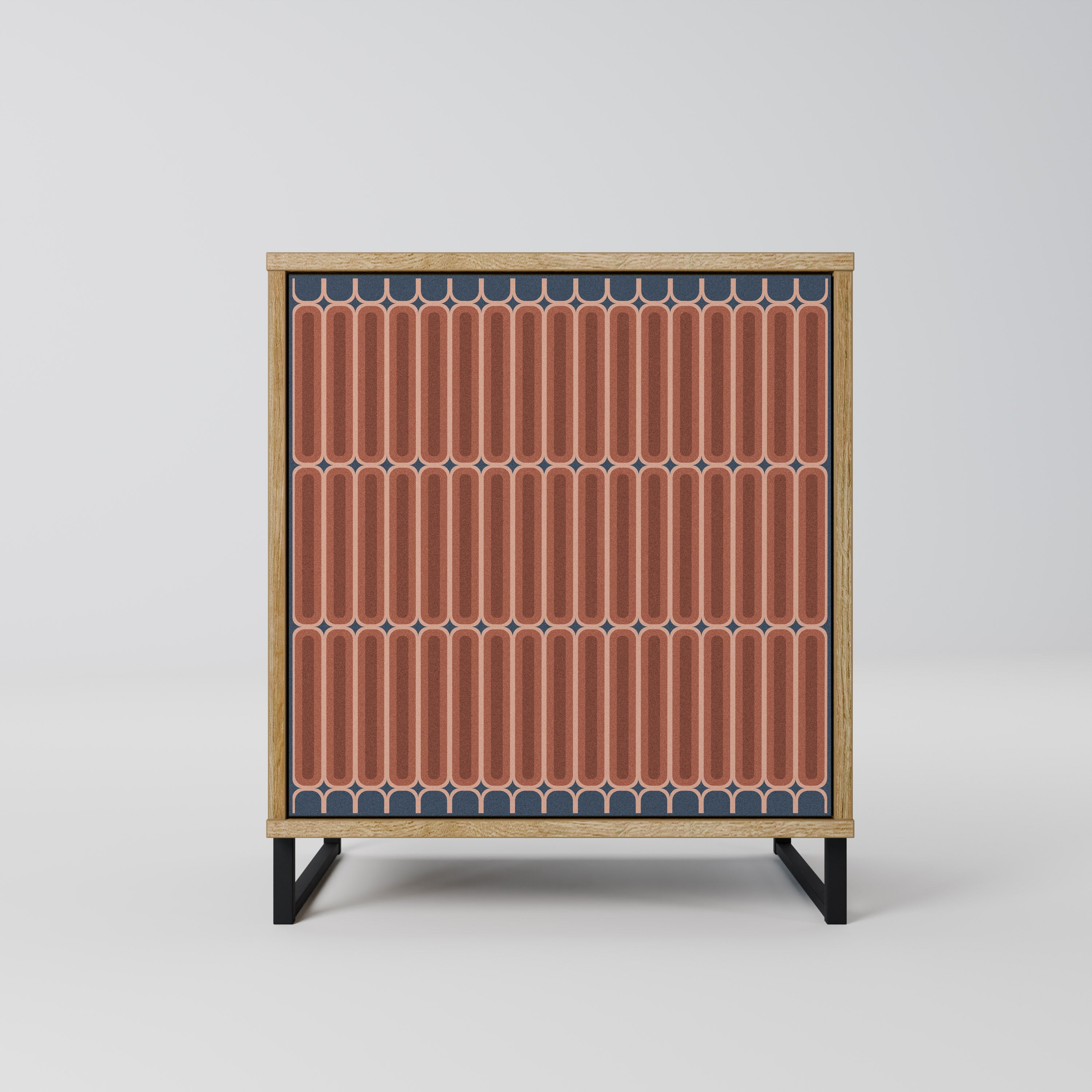 HYPNOTIC GATE Sideboard mit 1 Tür in Eiche-Optik