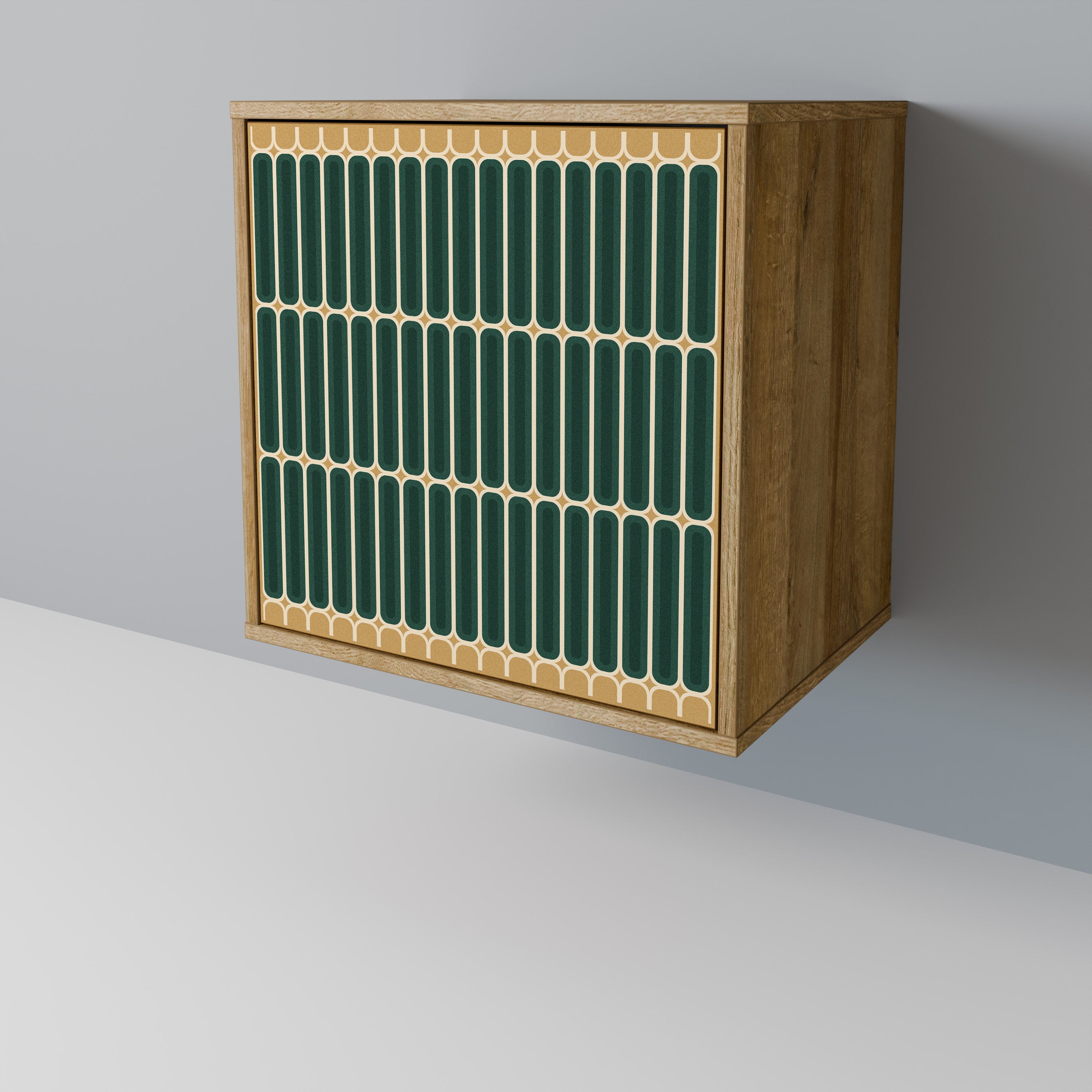 ILUSION GATE Sideboard mit 1 Tür in Eiche-Optik