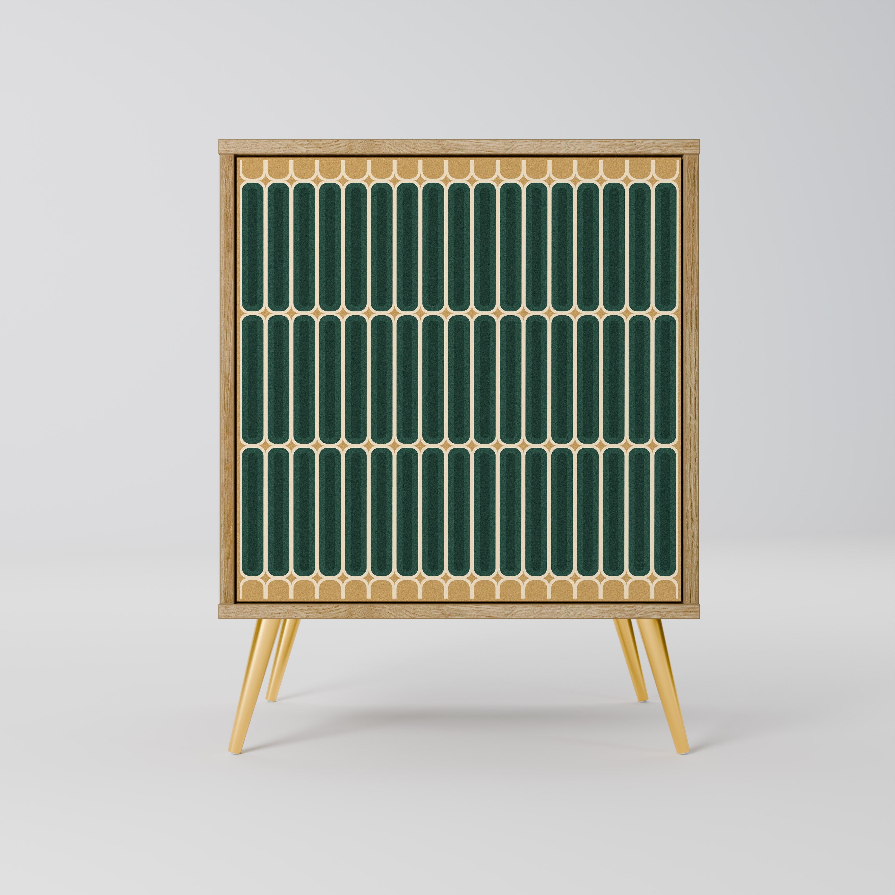 ILUSION GATE Sideboard mit 1 Tür in Eiche-Optik